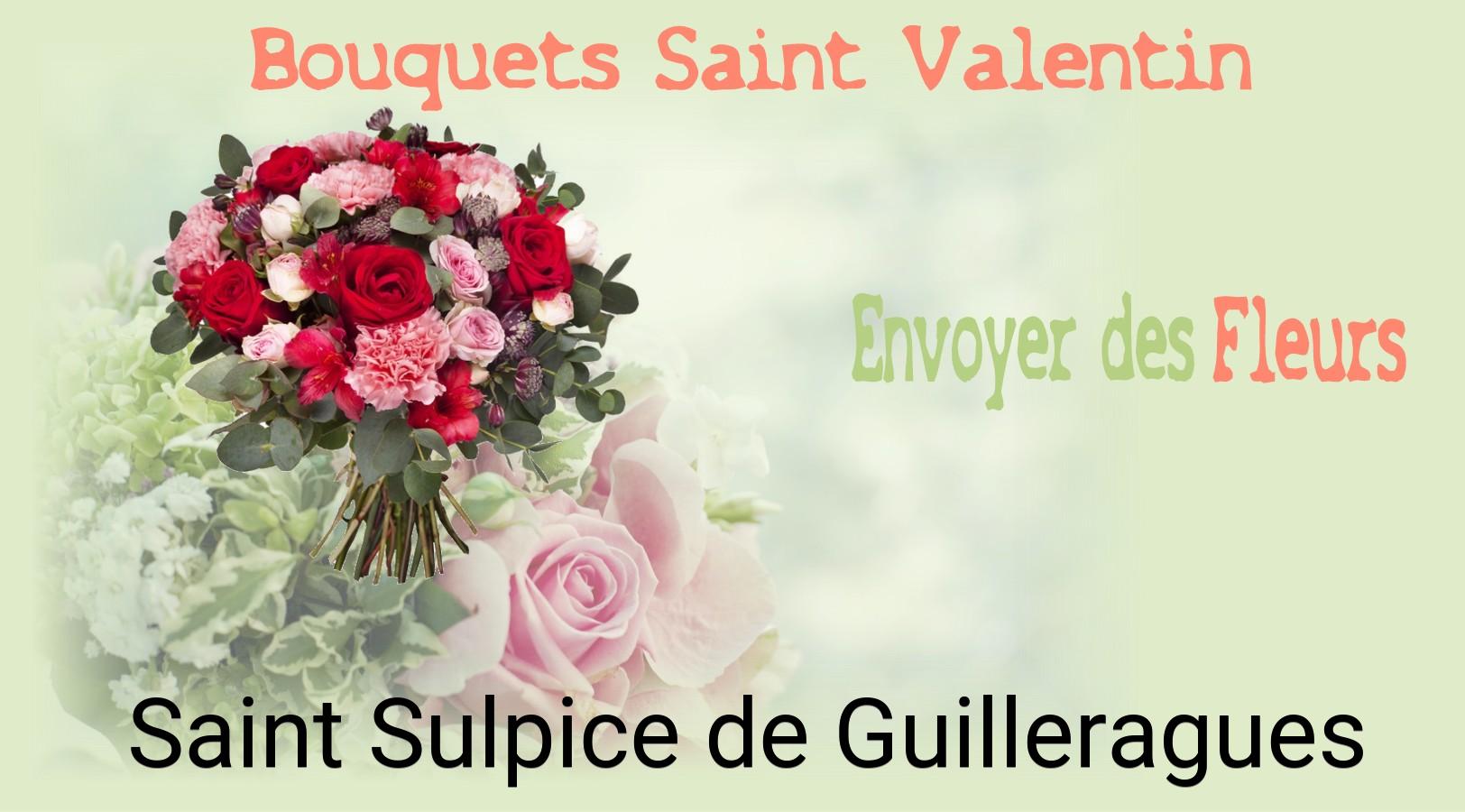 Roses de Saint-Valentin livrées à Saint-Sulpice-de-Guilleragues
